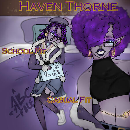 Haven- A character design of Haven Throne