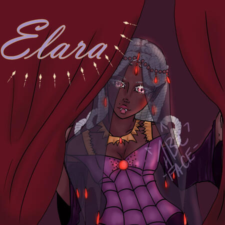 Elara- Fanart for a game called "Monsterverze" on Roblox